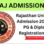 Rajasthan University Admission 2025